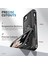 Apple iPhone Se Se Roltable Cıng Stıon Standstand Drapshoof Pc+Silikon 3-1 Arada Hibrit Telefon Kılıfı Koruyucu Arka Kapak (Yurt Dışından) 3