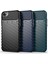 Thunder Twill Cilt Dokusu Tpu Apple iPhone Se -Black Için Geri Kılıf (Yurt Dışından) 3