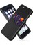 Kart Tutucu Kumaş+Pu Deri Kaplı Pc Arka Kapak Apple iPhone Se -Black (Yurt Dışından) 1