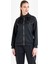 Siyah Kadın Fermuarlı Kapüşonlu Sweatshirt 23N-2126 1