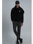 Owen Erkek Sweatshirt Siyah 4