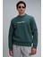 Star Erkek Sweatshirt Yeşil 5