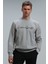 Lowe Erkek Sweatshirt Açık Gri 1