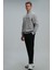 Lowe Erkek Sweatshirt Açık Gri 4