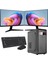 Intel I3 13100 16GB 480GB SSD Çift 24" Monitörlü Ev ve Ofis Bilgisayarı (Business) 1