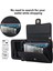 Samsung Galaxy Z Flip5 5g Pu Deri + Pc Rfıd Engelleme Cüzdan Kapağı Telefon Kılıfı (Yurt Dışından) 5