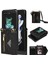 Samsung Galaxy Z Flip5 5g Telefon Kılıfı Pu Deri Kaplamalı Pc Fermuar Cep Kartı Yuvaları Omuz Kayışı ile Kapak (Yurt Dışından) 1