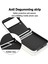 Samsung Galaxy Z Flip4 5g Rfıd Birden Fazla Kart Yuvasını Engelleme Kasa Ring Kickstand Deri+Pc Kapağı (Yurt Dışından) 2