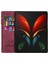 Samsung Galaxy Z Fold5 5g Cüzdan Flip Pu Pu Deri Çizgiler Baskılı Fermuar Cep Stand Telefon Kapağı (Yurt Dışından) 4