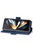 Samsung Galaxy Z Fold5 5g Rfıd Engelleme Telefon Kılıfı Cüzdan Pu Deri Stand Kapağı (Yurt Dışından) 3