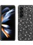 Samsung Galaxy Z Fold5 5g Glitter Pulins Telefon Kılıfı Elektrokaplama Tpu Çerçevesi Sert Pc Arka Kapak (Yurt Dışından) 1
