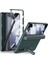 Samsung Galaxy Z Fold5 5g Kickstand Pc+Deri Telefon Kabuğu Kalem Yuvası Manyetik Menteşe Kapağı (Yurt Dışından) 1