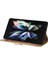 Samsung Galaxy Z Fold5 5g Pc+Pu Deri Telefon Stand Kılıfı Fermuarlı Cüzdan Hafif Telefon Kapağı (Yurt Dışından) 4