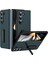 Samsung Galaxy Z Fold5 5g Karbon Fiber Doku Sert Pc Telefon Kılıfı Kickstand Case (Yurt Dışından) 1