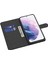Samsung Galaxy S23 Fe Pu Deri Cüzdan Telefon Kılıfı Stand Kapağı Kayışla 3D Kabuk (Yurt Dışından) 3