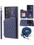 Samsung Galaxy S23 Ultra Rhombus Rfıd Engellemeli Pu+Tpu Telefon Kapağı (Yurt Dışından) 1