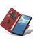 Samsung Galaxy S23 Cep Telefonu Kapağı Cüzdan Düz Renk Stripe Doku Pu Deri Stand Kabuğu Kayışlı (Yurt Dışından) 2