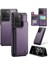 Samsung Galaxy S20 Ultra Rfıd Engelleme Kart Tutucu Pu+Tpu Kickstand Telefon Kapağı (Yurt Dışından) 1