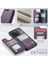 Samsung Galaxy S20 Ultra Rfıd Engelleme Kart Tutucu Pu+Tpu Kickstand Telefon Kapağı (Yurt Dışından) 5