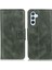 Samsung Galaxy S23 Fe Deri Cüzdan Kılıfı Çılgın At Doku Stand Folio Cep Telefonu Kapağı (Yurt Dışından) 1