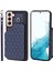 Samsung Galaxy S22 5g Telefon Kapağı, Kickstand Pu Deri+Tpu Rfıd Tharlıne Toklama Telefonu Bilek Kayışı ile (Yurt Dışından) 1