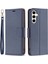 Samsung Galaxy S23 Fe Pu Deri Cüzdan Kılıfı Litchi Doku Dikkat Anti-Drop Stand Telefon Kapağı (Yurt Dışından) 1