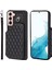 Samsung Galaxy S22 5g Telefon Kapağı, Kickstand Pu Deri+Tpu Rfıd Tharlıne Toklama Telefonu Bilek Kayışı ile (Yurt Dışından) 1