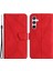 Samsung Galaxy S23 Fe Telefon Kılıfı Cüzdan Baskılı Hat Cilt Touch Pu Deri+Tpu Telefon Stand Kapağı (Yurt Dışından) 2
