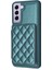 Samsung Galaxy S21 Fe 5g Anti-Drop Deri Kaplamalı Tpu Kapak Telefon Kılıfı Kart Tutucu Kickstand (Yurt Dışından) 1