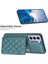 Samsung Galaxy S21 Fe 5g Anti-Drop Deri Kaplamalı Tpu Kapak Telefon Kılıfı Kart Tutucu Kickstand (Yurt Dışından) 5