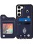 Samsung Galaxy S23+ Slim Fit Shell Kickstand Rfıd Engelleme Pu Deri+ Tpu Telefon Kılıfı 2 Kayışla (Yurt Dışından) 2