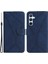 Samsung Galaxy S23 Fe Telefon Kılıfı Cüzdan Baskılı Hat Cilt Touch Pu Deri+Tpu Telefon Stand Kapağı (Yurt Dışından) 1
