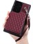 Samsung Galaxy S22 Ultra 5g Rfıd Engelleme Kart Tutucu Telefon Kılıfı Deri+Tpu Kickstand Arka Kapak (Yurt Dışından) 5