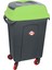 Hippo Çöp Kovası Antrasit 70 lt Tekerlekli Yeşil 1