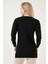Zincir Detaylı Regular Fit Bisiklet Yaka Esnek Bluz Bayan Bluz 5865347 5