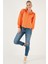 Regular Fit Balon Kollu Poplin Gömlek Bayan Gömlek 611GO0153 5