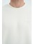 Omar Ekru Şardonlu Erkek Sweatshirt - 88137 2