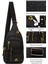 Newish Polo Keten Kulaklık ve USB Çıkışlı Çapraz Omuz Çantası Body Bag 5