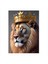 Kral Aslan Tasarımlı 9 Parça Puzzle Tablo 1
