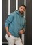 Kapşonlu 3 İplik Kalın İçi Polarlı Oversize Kangru Cepli Erkek Sweatshirt 3