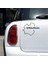 Erzurum Harita Araba Sticker Siyah 17X13 cm 2