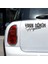 Yıkık Dökük Hayatlar Araba Sticker Siyah 17X8 cm 2