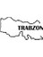 Trabzon Harita Araba Sticker Siyah 18X10 cm 1