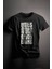 Unisex Baskılı Siyah Tişört Let's Xl 1