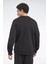Rı Flc Big Logo Cre Siyah Erkek Sweatshirt 2