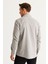 ALTINYILDIZ CLASSICS Erkek Haki Slim Fit Dar Kesim Gizli Düğmeli Yaka Pamuklu Armürlü Gömlek 4