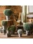 Yapay Çiçek Echinocactus Grusonii Altın Fıçı Kaktüs Siyah Saksıda 35*25M Cactüs SK4010S 2