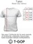 Unisex Baskılı Siyah Tişört Jawasaki M 4