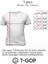 Unisex Baskılı Siyah Tişört Color Cat L 4