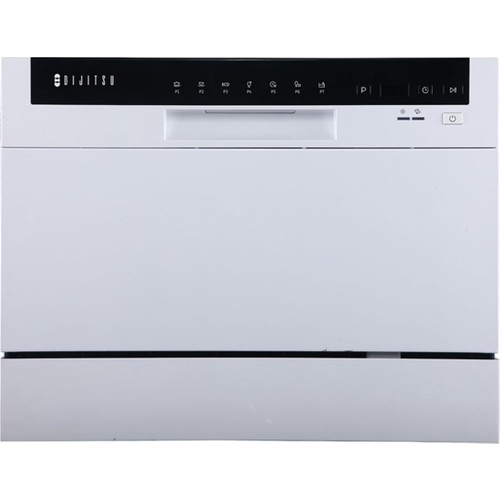 Dijitsu Tezgah Üstü Bulaşık Makinesi - 7 Programlı, F Enerji Sınıfı, 6 Kişilik, Ankastre Uyumlu, Hızlı Yıkama Özelliği i